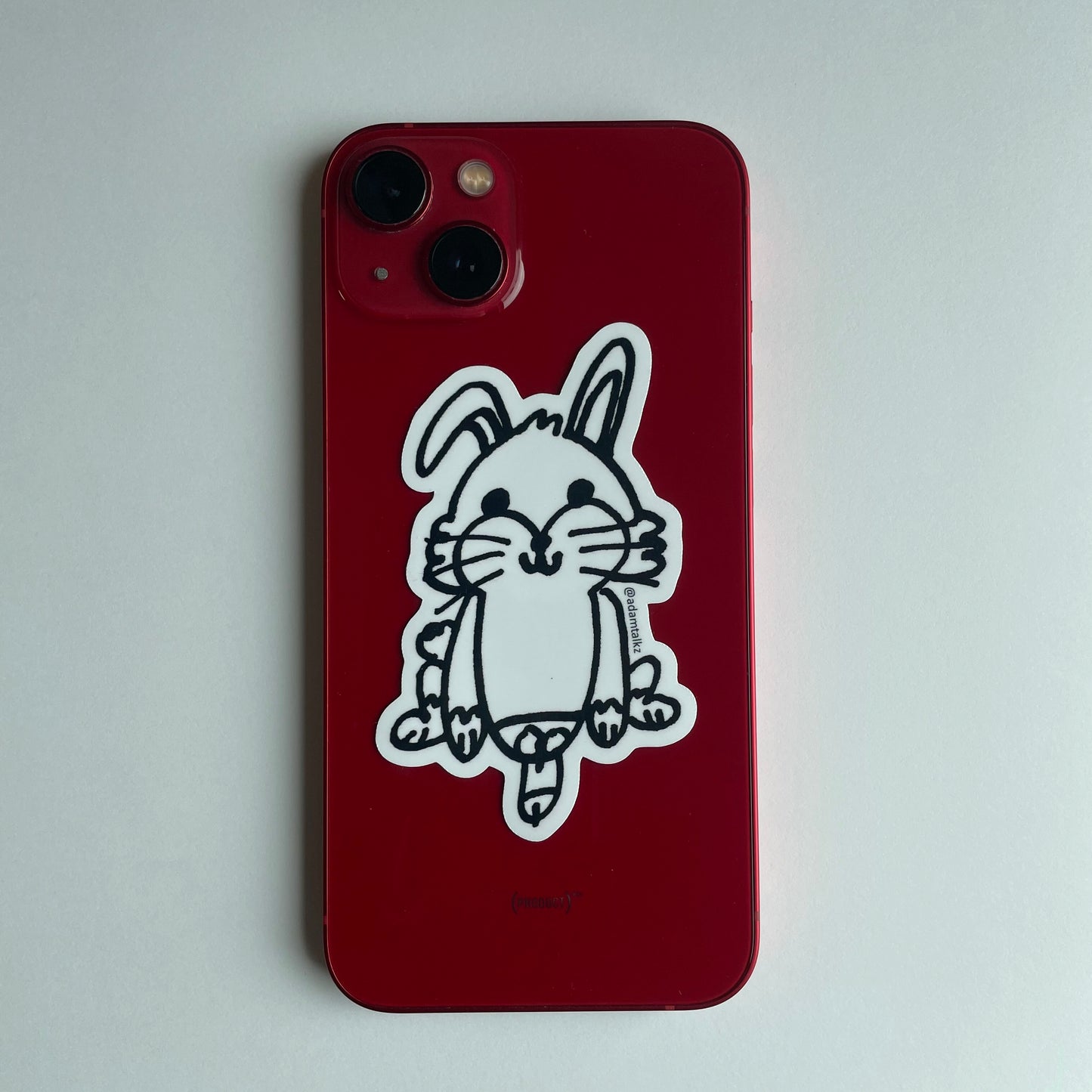 Bunny PP Sticker