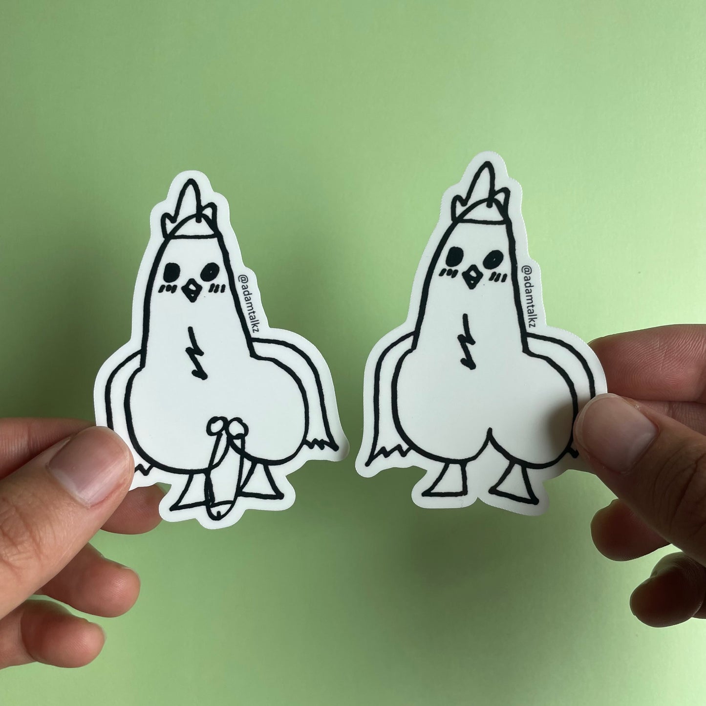 Chicken PP Sticker