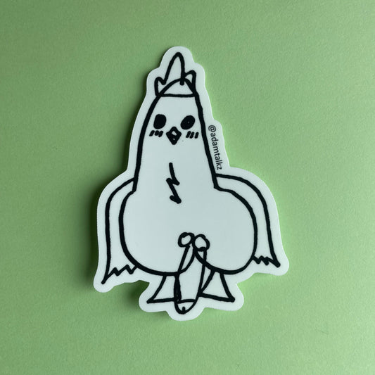 Chicken PP Sticker