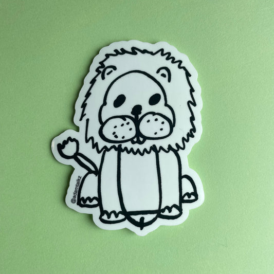 Lion Sticker