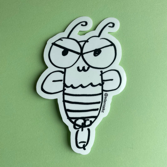 Wasp PP Sticker